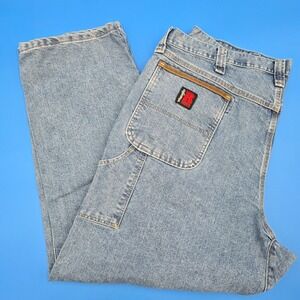 Wrangler‎ RIGGS Workwear Cool Vantage Carpenter Jeans Men's 42x30 Blue Denim